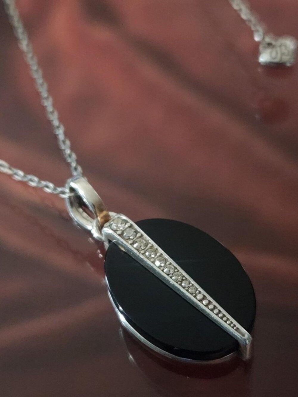Brighton "Neptunes Rings" 16"-26" pendant necklace.